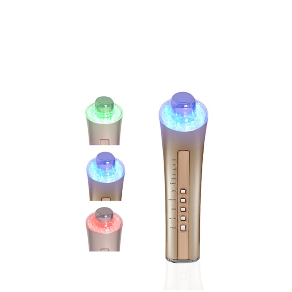 Ultrasonic-Galvanic-Ion-Photon-Face-Massager